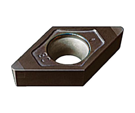 旋削高硬度鋼断続切削用 BFブレーカ付2コーナインサート コーティングCBN BC8110