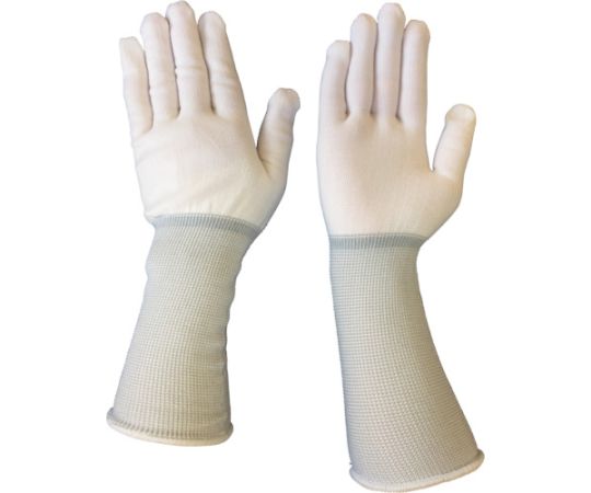 61-8737-17 フィット手袋スーパーロング Lサイズ （10双入） BSC-85023B-L