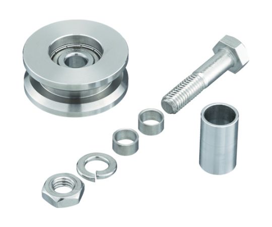 ステンレス製重量戸車用車輪 車径Φ50