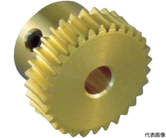 ウォームホイール モジュール0.5 黄銅　歯数：50