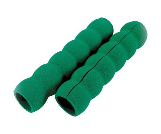 台車用グリップ内径28×長150mm2本入 グリーン