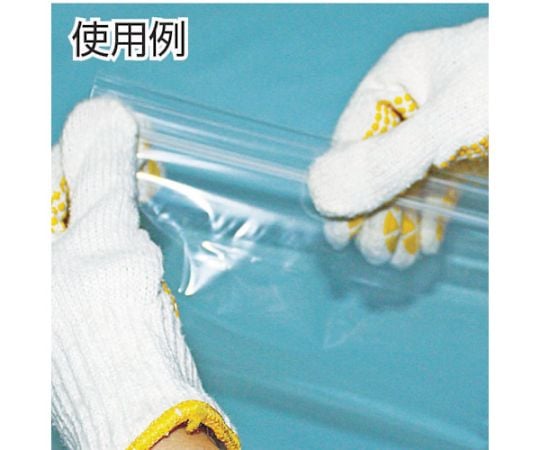 61-8782-61 チャック袋 「ユニパックGP」GP Fー4 170×120×0.04 GP F-4