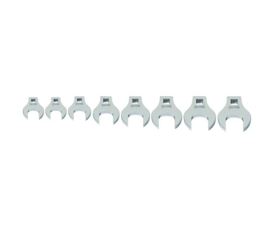 3/8ドライブ　クローフットレンチ　セット（17～24mm）