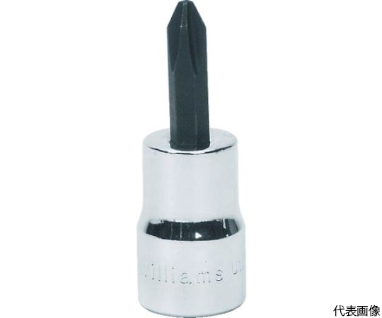 スクリュードライバービットソケット 3/8ドライブ -7.14 全長48mm