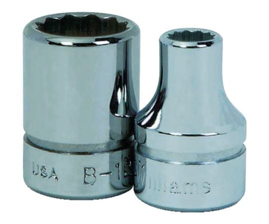 3/8ドライブ　ショートソケット　12角　6mm