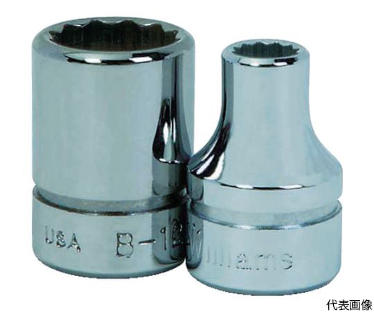 3/8ドライブ　ショートソケット　12角　7mm