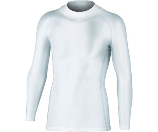 BTパワーストレッチハイネックシャツ ホワイト LL JW-170-WH-LL