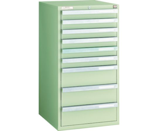 ライゼットキャビネット 間口473×奥行485×高さ921mm（若草色）最大積載量270kg