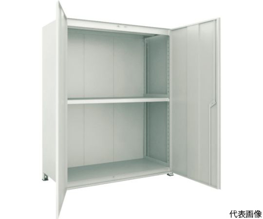 61-8816-34 M3型棚 背板・側板・扉付 W1200XD921 3段 M3-6493-SGD