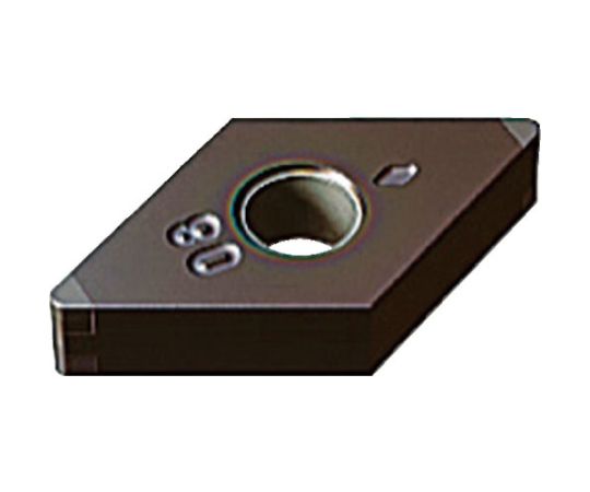 旋削高硬度鋼断続切削用 2コーナインサート コーティングCBN BC8110