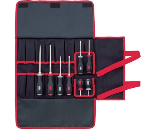 パワーグリップドライバーセット　8本組　布袋付き