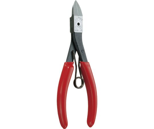 プラスチック用ニッパー　スリムタイプ（刃先形状フラット）　140