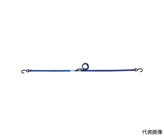 ラッシングベルト　ラチェット式オープンフック仕様軽荷重