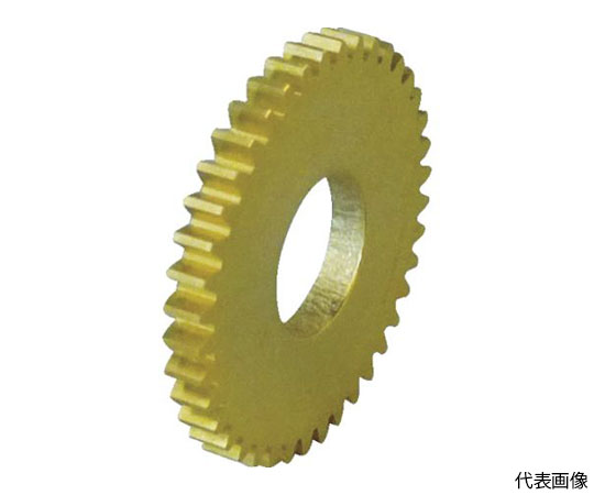 S45C平歯車　モジュール0.5　圧力角20度（並歯）　黄銅　A1形　歯数：50