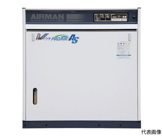 スクリューコンプレッサ　ドライヤ付　3.7KW　60Hz　SAS4SD-6C