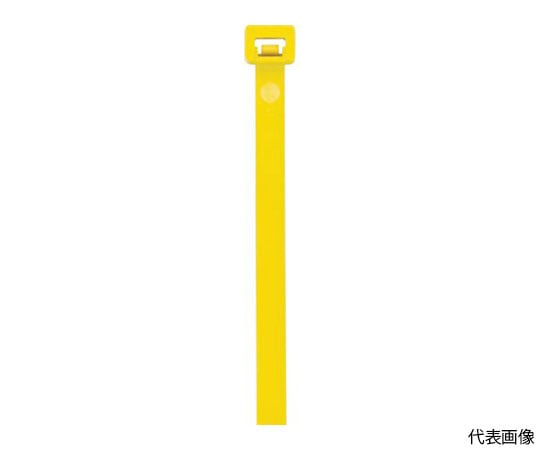 セルフィット カラーケーブルタイ黄 4.5mm×200mm 1袋（100本入） SEL.14.223R