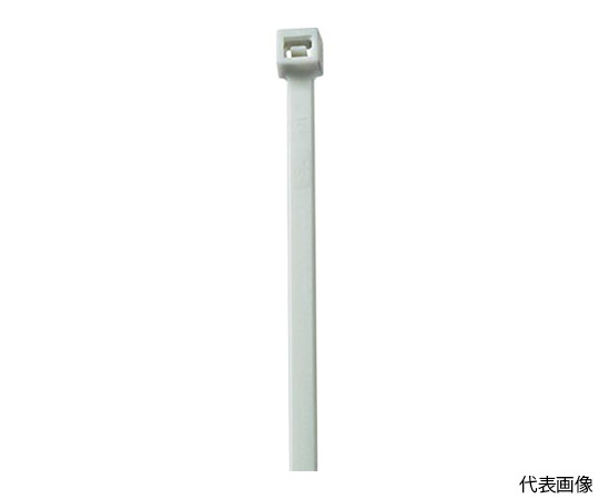 セルフィット カラーケーブルタイ灰 2.5mm×100mm 1袋（100本入）