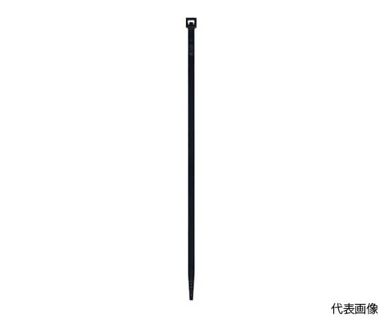 「セルフィット」 ケーブルタイ黒 4.5mm×380mm 最 1袋（100本入）