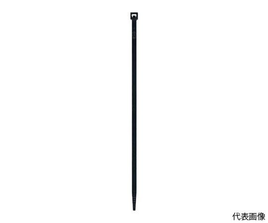 「セルフィット」 ケーブルタイ黒 7.5mm×540mm 最 1袋（100本入）