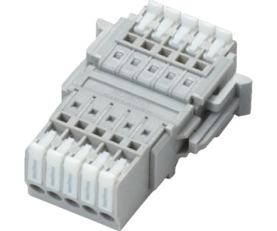 2ピース型スクリューレス端子台 SL-4000-ASシリーズ SL-4000-AS-5PGY