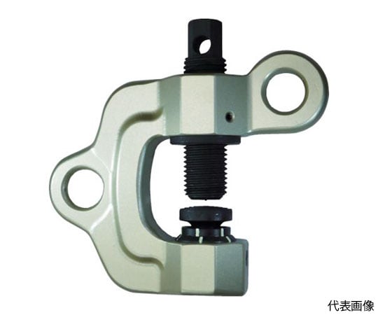 ねじ式クランプ スクリューカムクランプ（ダブル・アイ型）ツイストカム式 基本使用荷重2t 17×21両口ラチェットレンチショートタイプ付