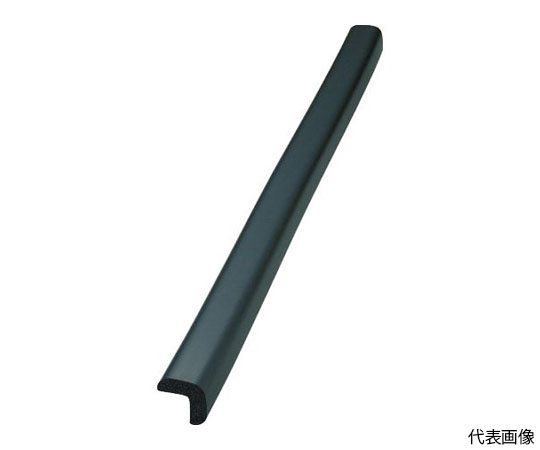 安心クッション　L字型　油面接着　小　1本入　ブラック