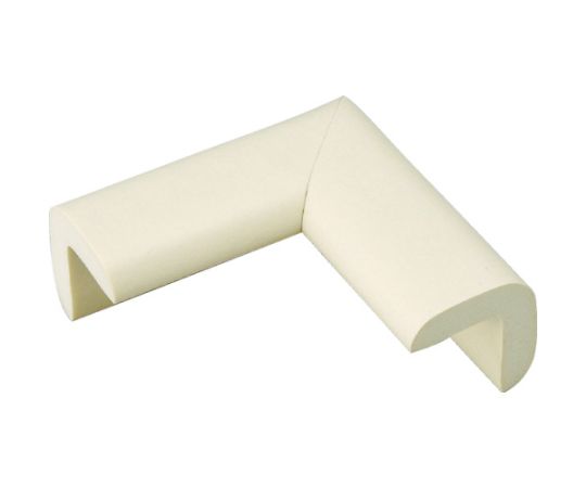 安心クッション　コーナー用　油面接着　細　1個入　アイボリー