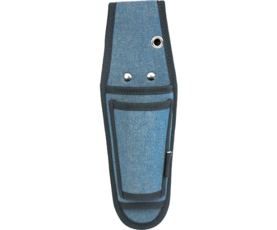 デニムペンチケース　2段差し　ブルー