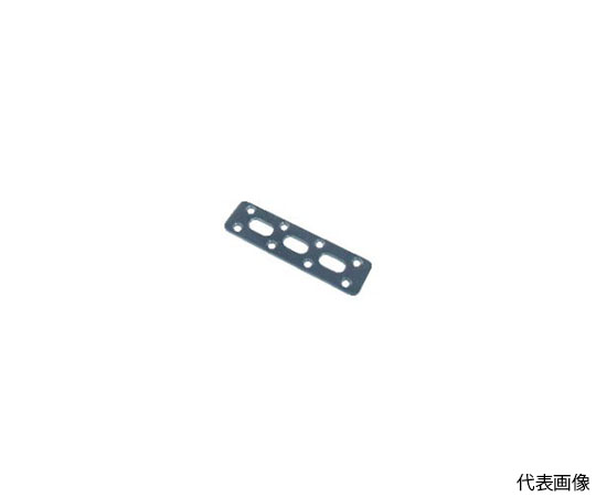 ジョイント金具25型フラット　黒　25X144