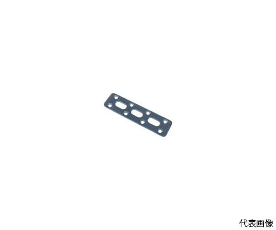 ジョイント金具25型フラット　黒　25X194