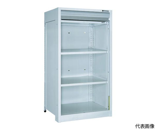 軽中量棚150型　シャッター付棚900×600×H1200　4段