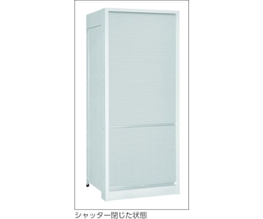 送料別途】【直送品】TRUSCO 軽中量棚150型 シャッター付棚900×600