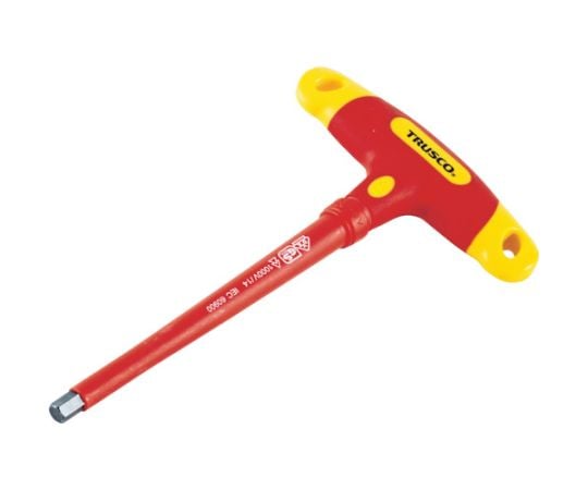 絶縁T型六角棒レンチ 5.0mm