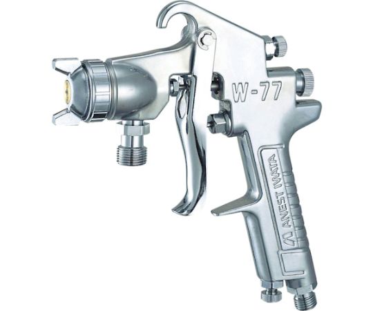 中形スプレーガン 圧送式 ノズル口径 Φ1.2 空気使用量430L/min