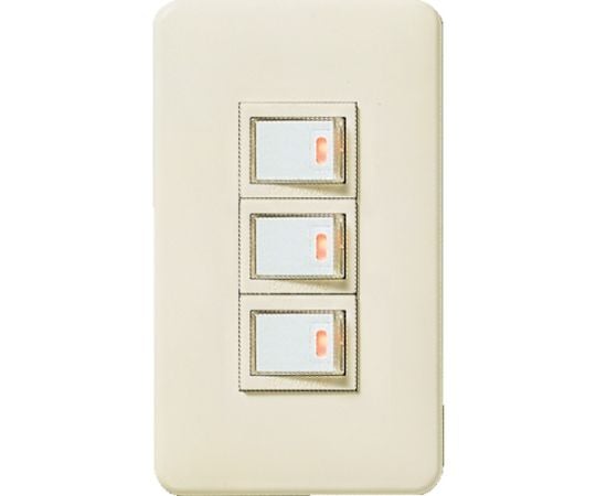 フルカラー埋込トリプルスイッチB