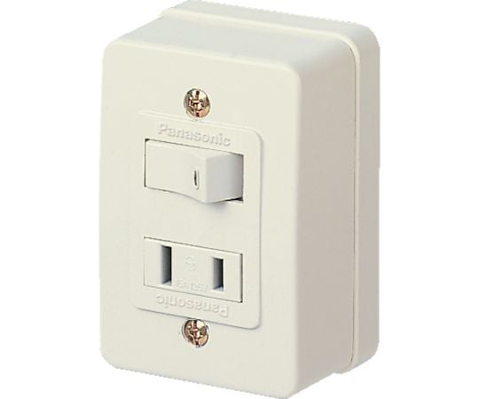 コンセント付タンブラスイッチ