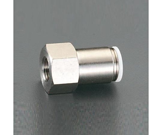 Rc 1/8"x 4mm ユニオン(雌ねじ/真鍮製)