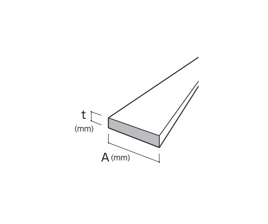 61-8939-43 20x1000x2mm フラットバー(ｱﾙﾐ製/10本) EA440HF-2B 【AXEL