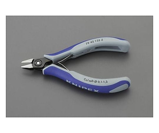 125mm 精密用ニッパー(ｸﾞﾘｯﾌﾟ･ﾊﾞﾈ付)