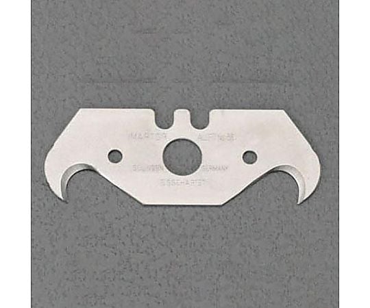 51x19x0.063mm ｶｯﾀｰﾅｲﾌ替刃(ﾌｯｸ刃/10枚)