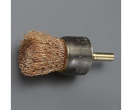 25mm/6.35mm 軸付ﾜｲﾔｰﾌﾞﾗｼ(ﾉﾝｽﾊﾟｰｷﾝｸﾞ)