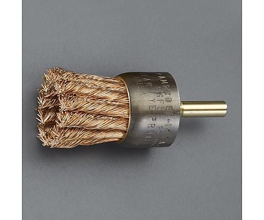 25mm/6.35mm 軸付ﾜｲﾔｰﾌﾞﾗｼ(ﾉﾝｽﾊﾟｰｷﾝｸﾞ)