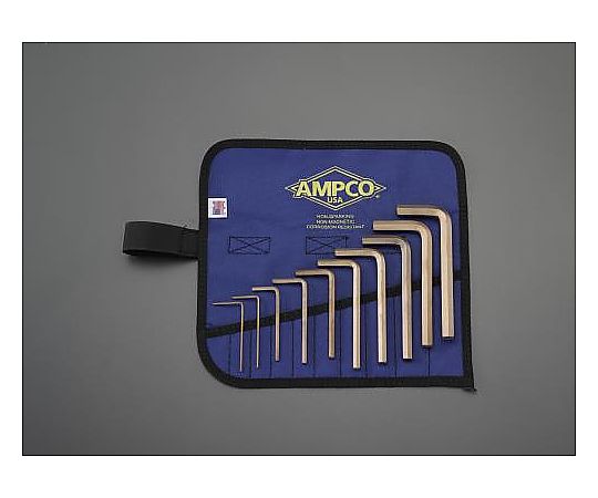 10本組 六角棒レンチ(ﾒﾄﾘｯｸ･ﾉﾝｽﾊﾟｰｷﾝｸﾞ)