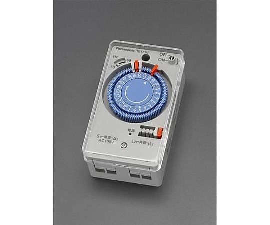AC100Vタイムスイッチ(24時間) 72×50×120(H)mm