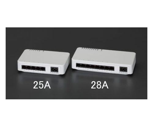 61-8962-67取扱停止180x87x34mm8ポートスイッチングハブEA764BY-28A