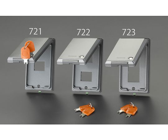 Plate [Metal/Drip-Proof] (2 Outlet) EA940CE-722