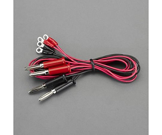 1000mm/0.3mm2ﾃｽﾄﾘｰﾄﾞ(ﾊﾞﾅﾅﾌﾟﾗｸﾞ･丸形/4本)