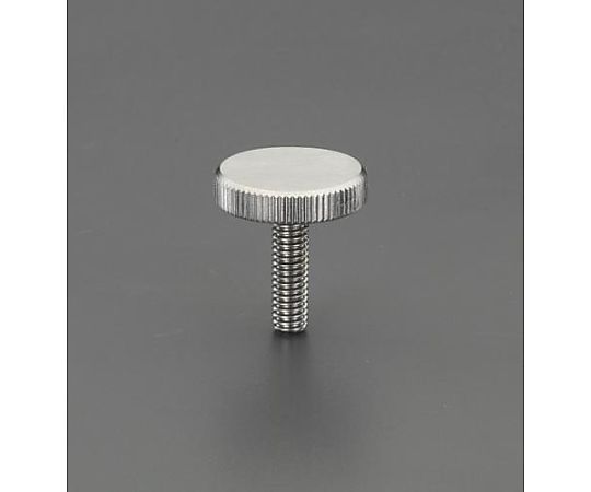 M4x16mm/φ16mm ﾛｰﾚｯﾄﾉﾌﾞ(雄ねじ/ｽﾃﾝﾚｽ製)