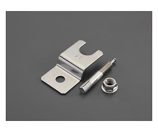 M12 ｱｼﾞｬｽﾄﾎﾞﾙﾄ脚止め金具(ｱﾝｶｰ付･ｽﾃﾝﾚｽ製)