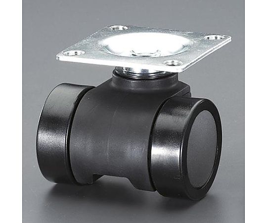 66mm キャスター(ﾂｲﾝﾎｲｰﾙ)